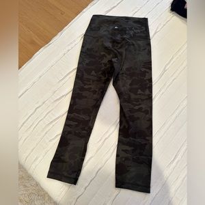 Lululemon align cropped camo leggings